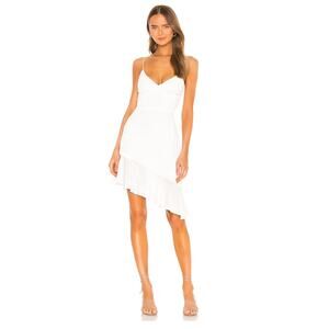SUPERDOWN Natasha Midi Dress in White NWT Size Women's Small